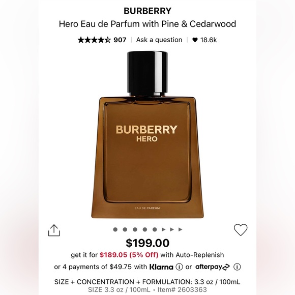 Luxury Mens Vial Spray Sample from Burberry & Givenchy x 5 - Picture 3 of 13